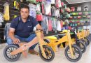 Com apoio do Tecpar, empresário cria bicicleta ecológica Com apoio do Tecpar, empresário cria bicicleta ecológica